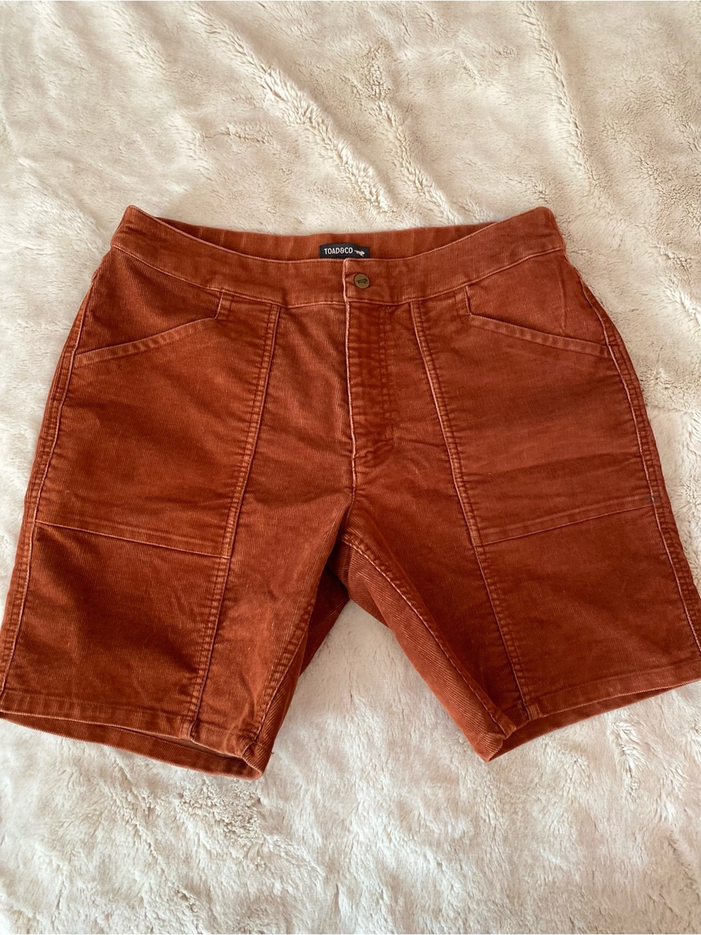 Toad&Co men’s Coaster Cord organic cotton mix shorts